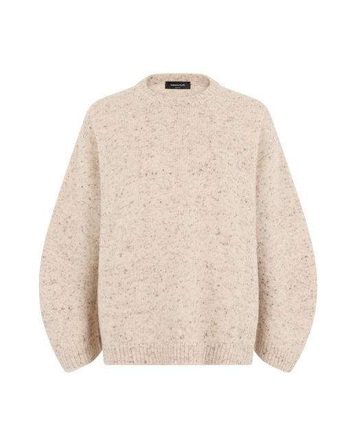 Fabiana Filippi Natural Crew Neck Sweater