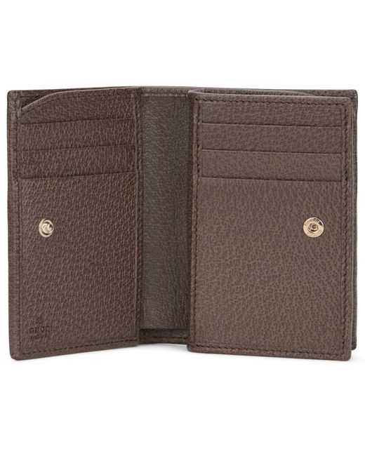 Gucci Gray Ophidia Mini Wallet