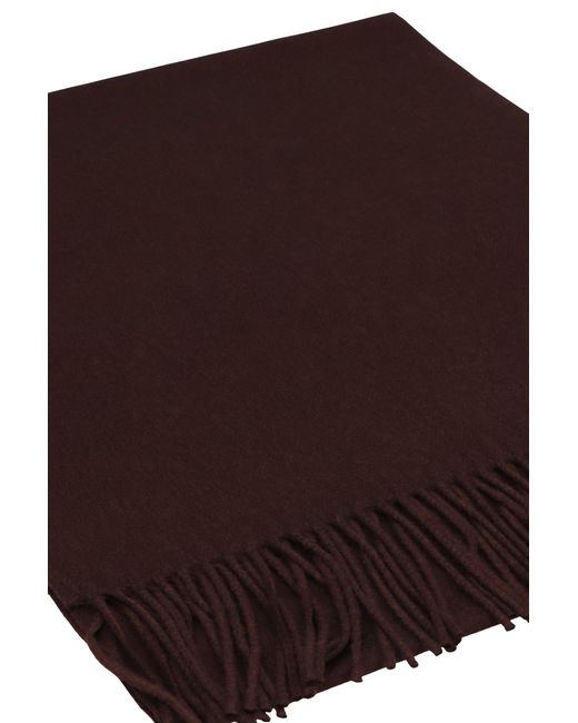 Sciarpa in seta e cashmere di Prada in Brown da Uomo