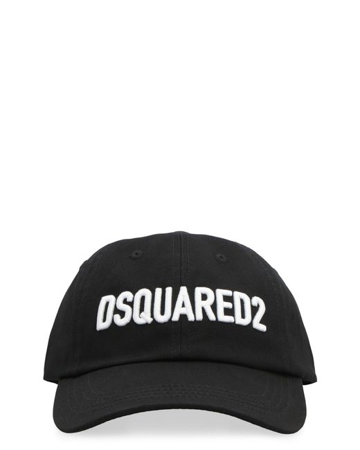 Cappello da baseball con logo di DSquared² in Black da Uomo
