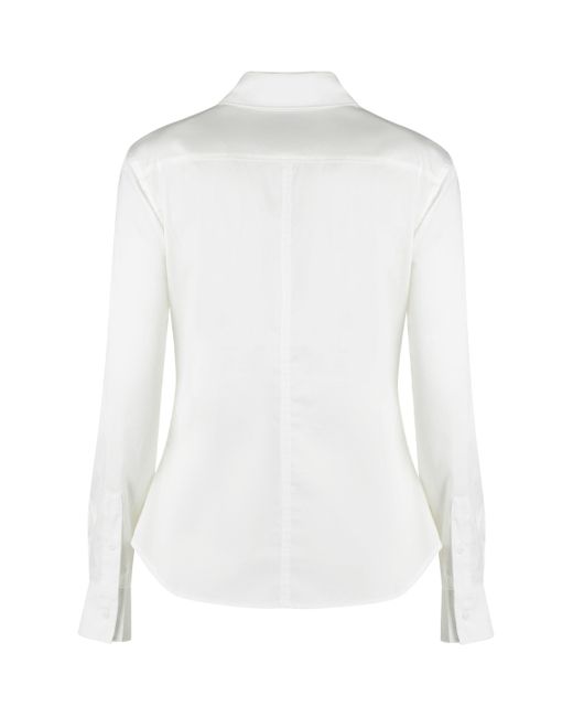 Camicia in cotone oxford di Calvin Klein in White