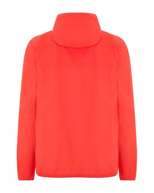 K-Way Red Jacket Le Vrai 4.0 Claude for men
