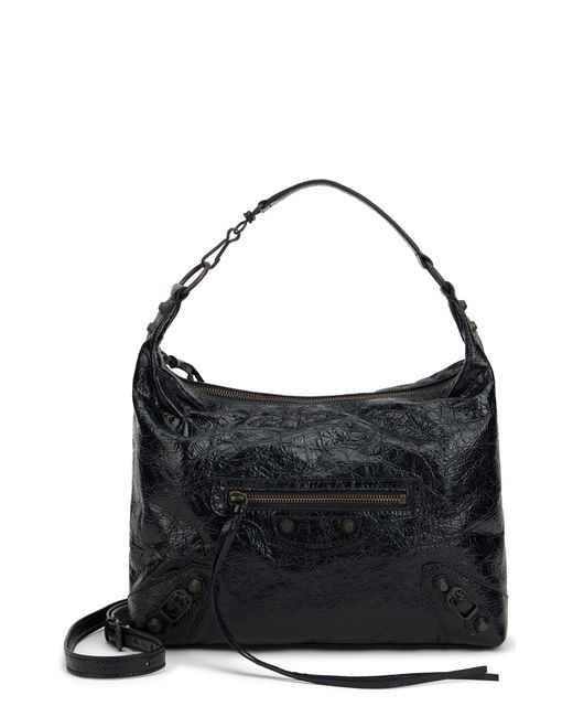 Balenciaga Black Hobo Bag Le City Media