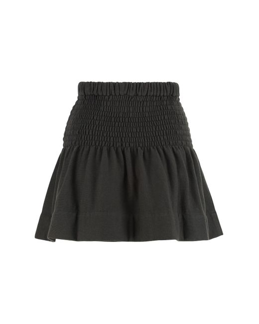 Isabel Marant Women's Black Pacifica Jersey Skirt