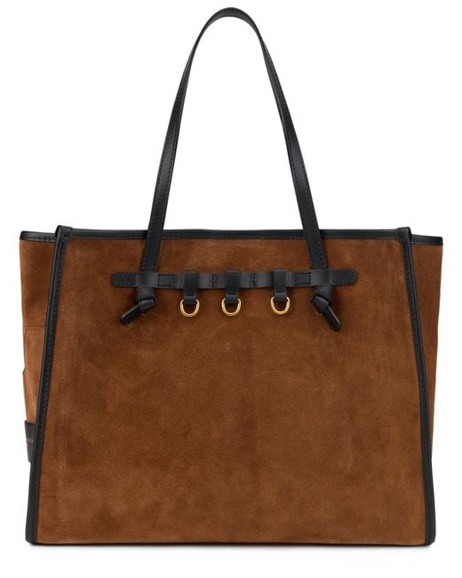 Gianni Chiarini Brown Tote Bag