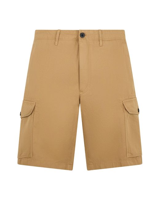 Slowear Natural Bermuda Cargo for men