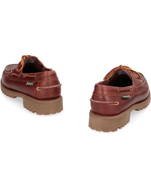 Sebago Red Ranger Waxy Leather Moccasins