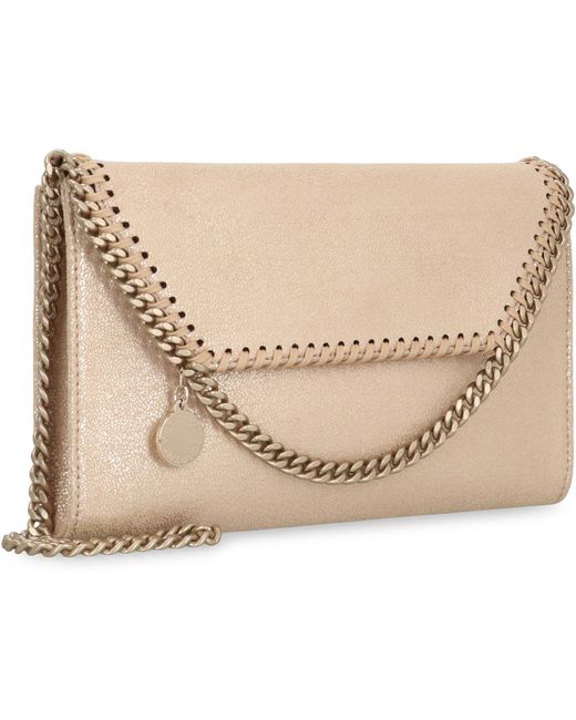 Stella McCartney Natural Wallet On Chain Falabella