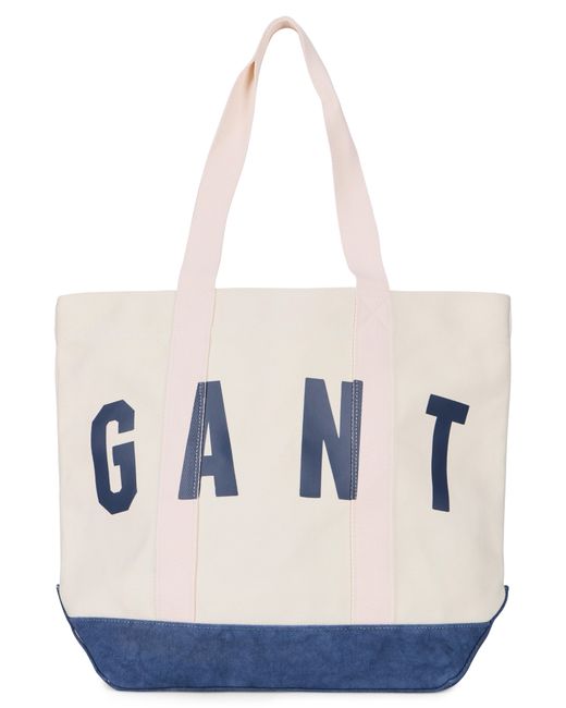 Borsa tote in cotone di Gant in Black da Uomo