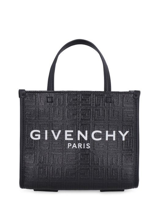 Givenchy G Canvas Mini Tote Bag in Black | Lyst