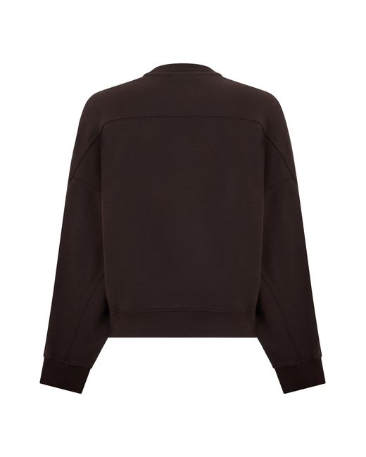 Maison Kitsuné Black Oversized Sweatshirt
