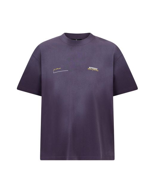Represent Purple Club Patron T-Shirt for men
