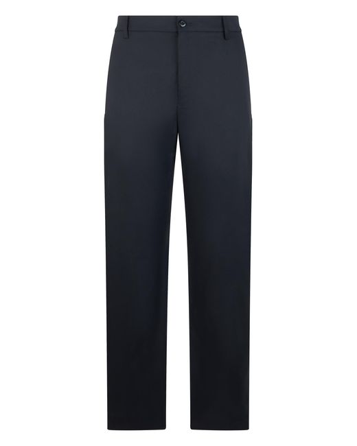 C P Company Blue Straight Pants for men
