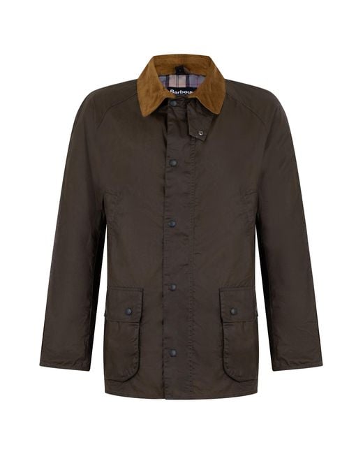 Barbour Black Light Rain Jacket Ashby for men