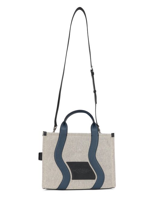 Marc Jacobs Blue Canvas Tote Bag