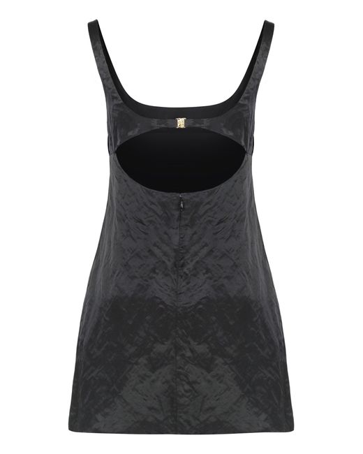 Chloé Black Mini Dress Without Sleeves