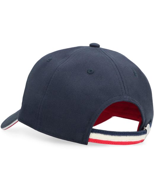 Cappello da baseball con logo di Moncler in Blue da Uomo