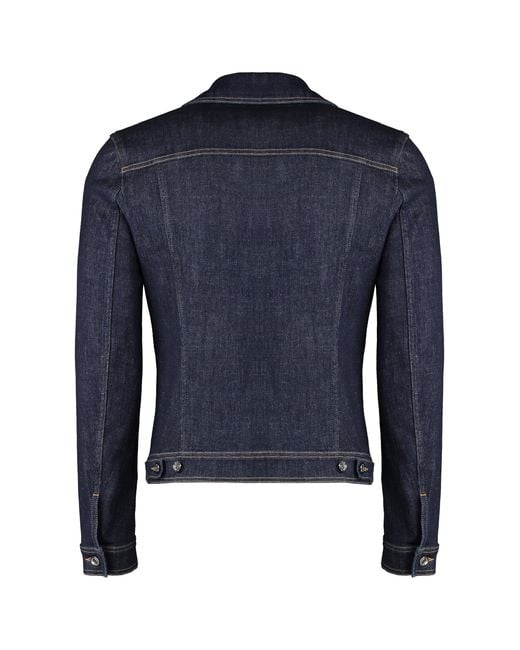 Dolce & Gabbana Blue Denim Jackets for men