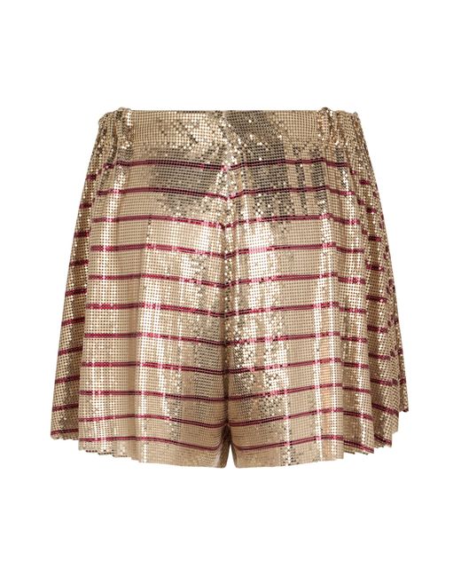 Rabanne Natural Short Skirt