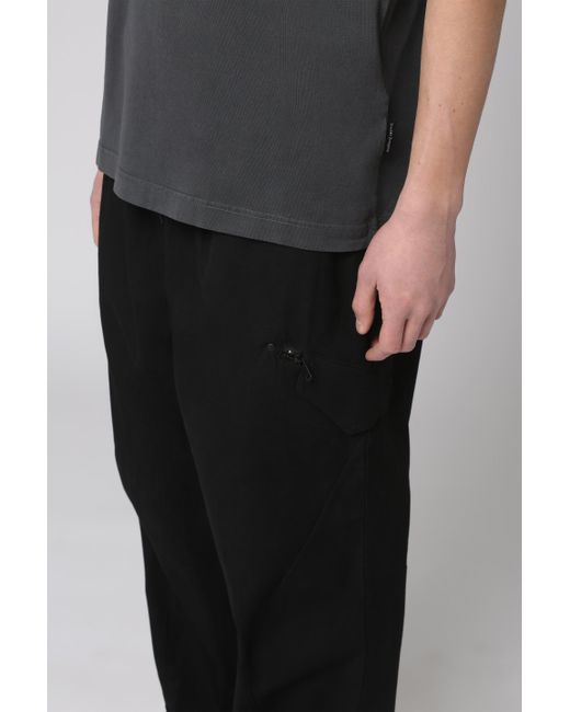 Pantaloni cargo in cotone di Y-3 in Black da Uomo