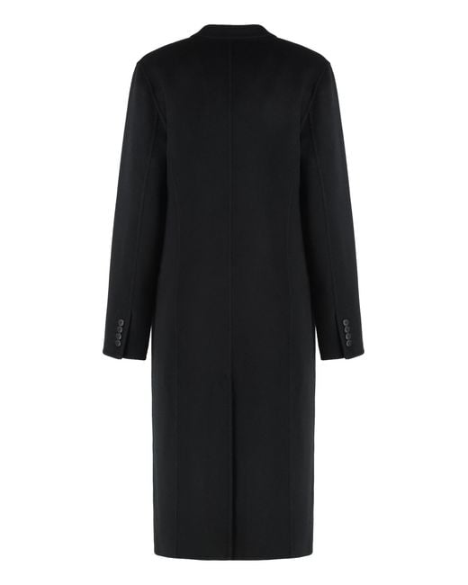 Tory Burch Black Wool Coat