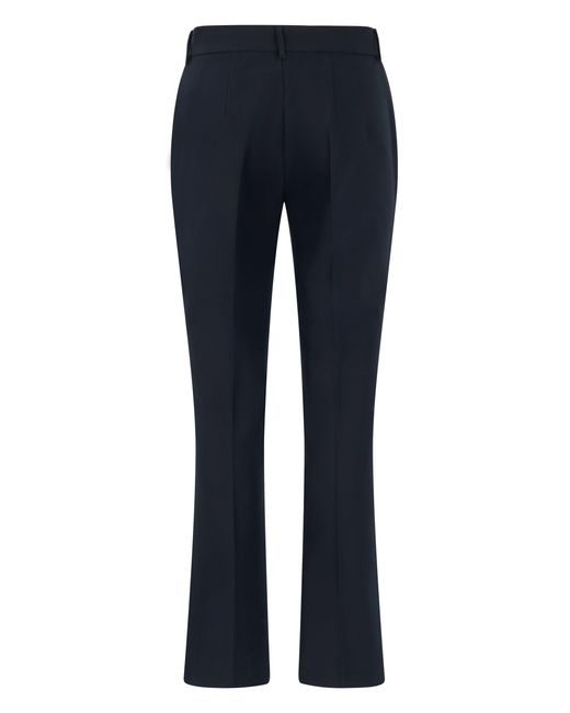 Max Mara Blue Flared Pants