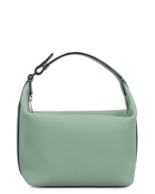 Valextra Green Mochi Mini Handbag
