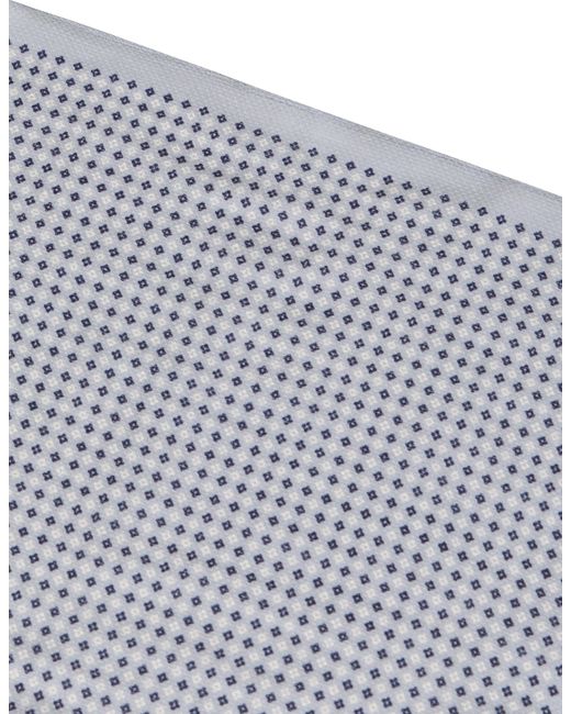 Boss Gray Pocket Handkerchief for men