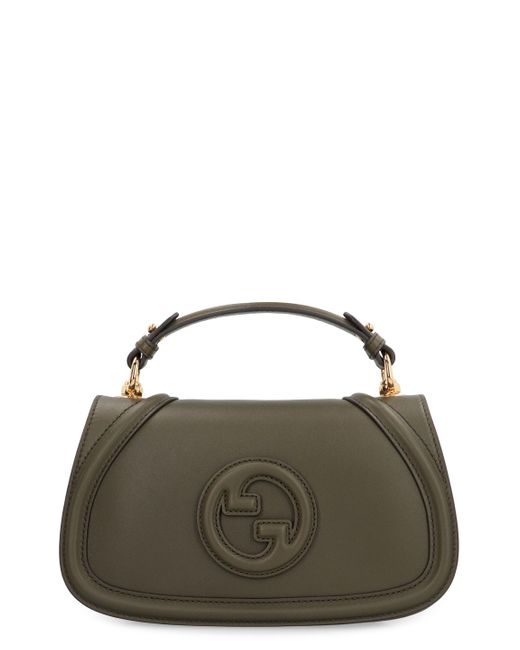 Gucci Brown Small Blondie Leather Handbag