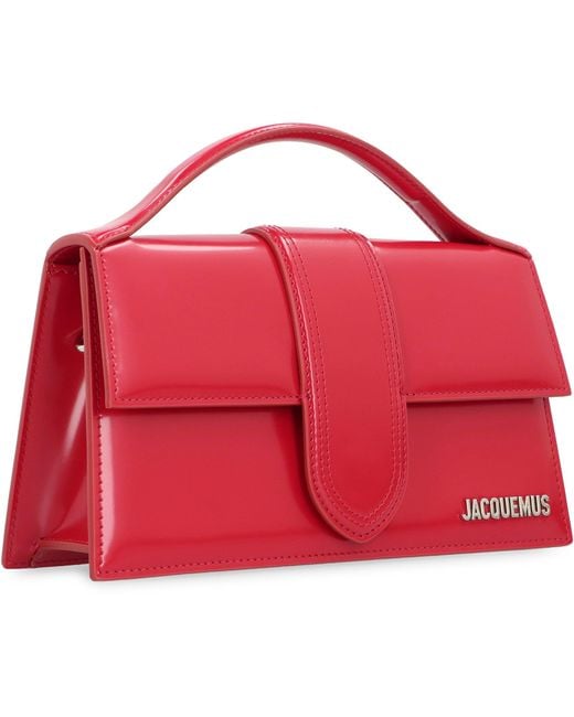 Jacquemus Red Handbag Le Grand Bambino