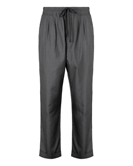 Pantaloni in seta di Tom Ford in Gray da Uomo