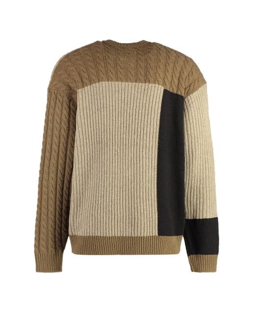 Dickies Black Lucas Cotton Blend Crew-Neck Sweater for men