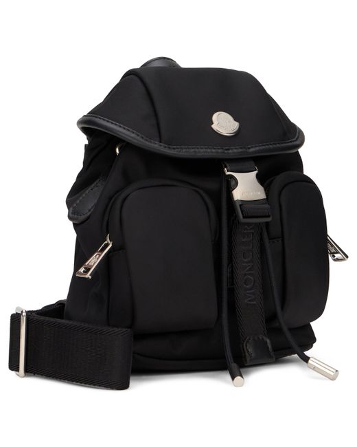 Moncler Black Mini Trick Water-Repellent Cross Body Bag