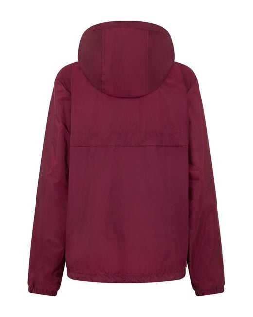 Moncler Red Hooded Jacket For for men