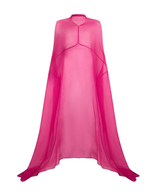 Dries Van Noten Pink Maxi Dress