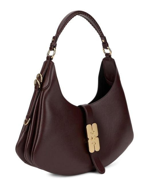 Ganni Brown Shoulder Bag Kat