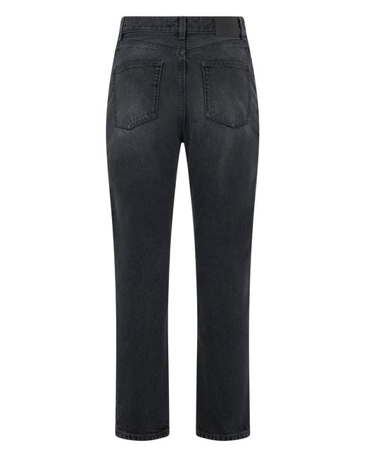 Saint Laurent Blue Straight Leg Jeans