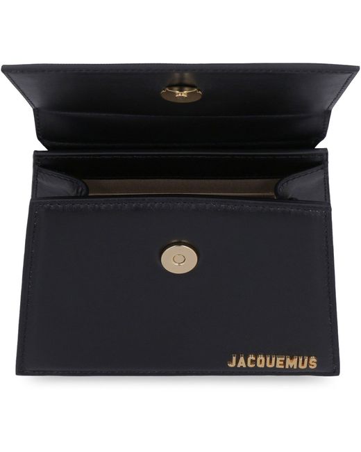 Jacquemus Black Le Chiquito Moyen Leather Handbag