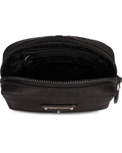 Beauty case in nylon di Prada in Black