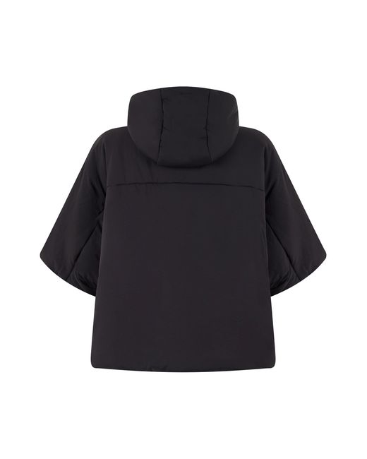 Laminar Blue Padded Jacket With Hood
