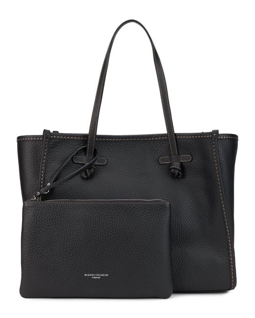 Gianni Chiarini Black Tote Bag With Internal Pocket
