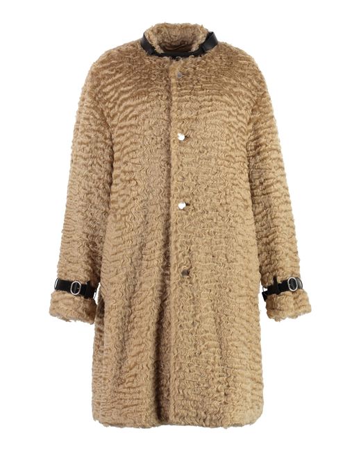 Jil Sander Natural Singlebreastedtrenchcoatwithleatherbelt