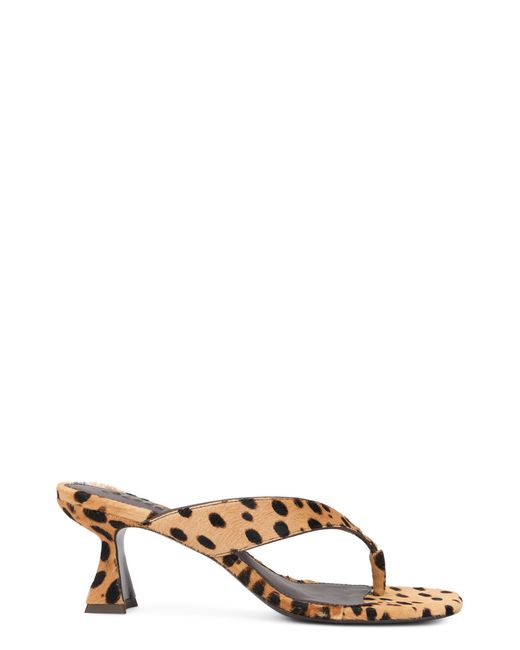 Cult Gaia Multicolor Animal Print Sandals With Heel