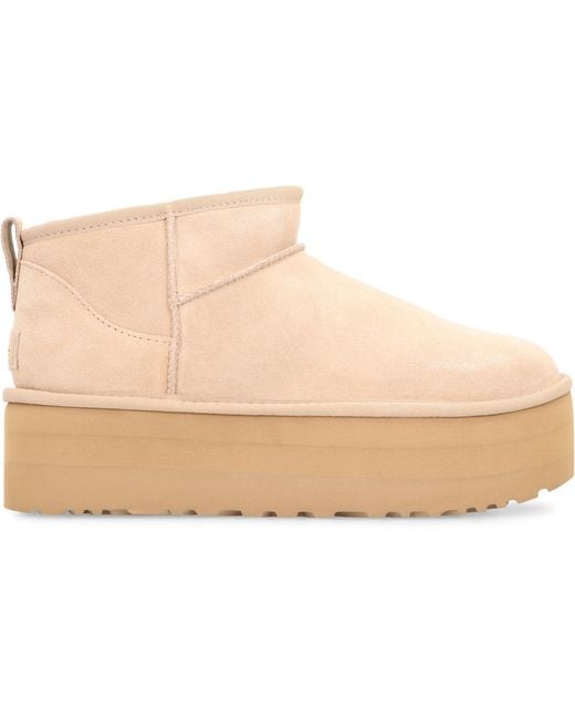 Ugg Natural Classic Ultra Mini Boots