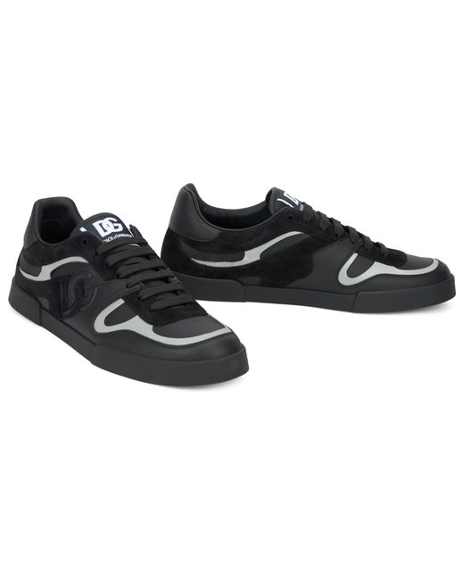 Dolce & Gabbana Black Sports Shoe With Logo for men