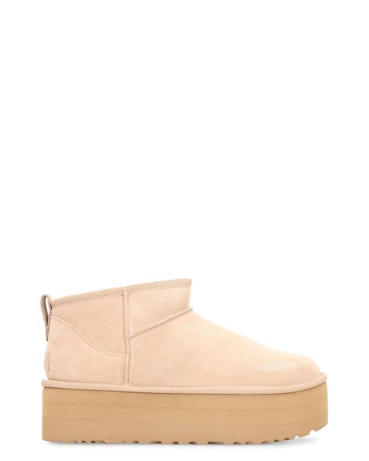 Ugg Natural Classic Ultra Mini Boots