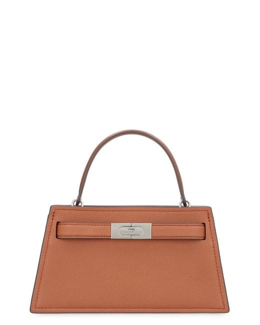 Tory Burch Brown Mini Lee Radziwill Bag