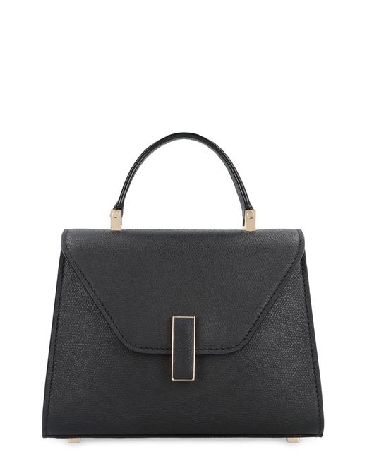 Valextra Black Iside Micro Handbag