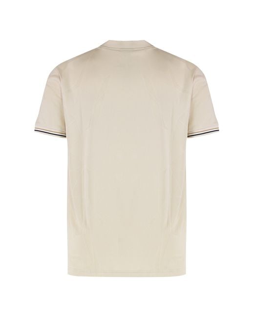 Boss Natural Technical Fabric T-Shirt for men