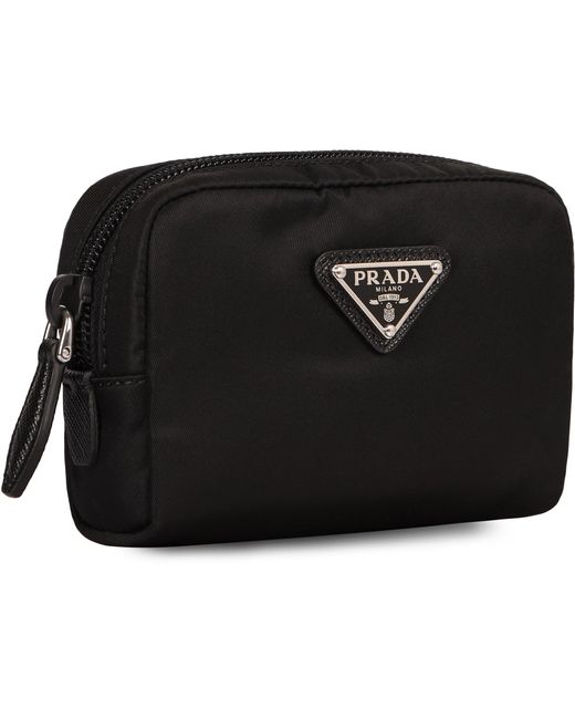 Beauty case in nylon di Prada in Black
